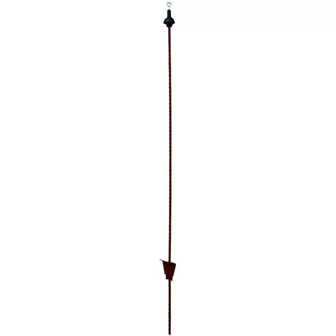 Ovale paal van verenstaal Horizont (x25)