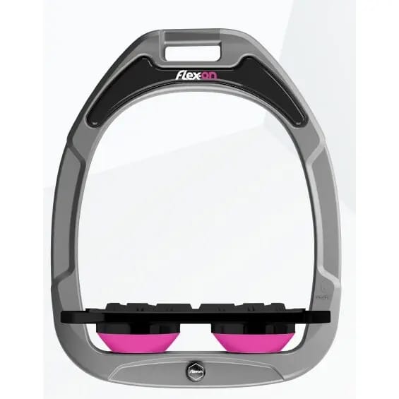 Plat Grip Aluminium/Zwart/Roze Flex-On Green Composite