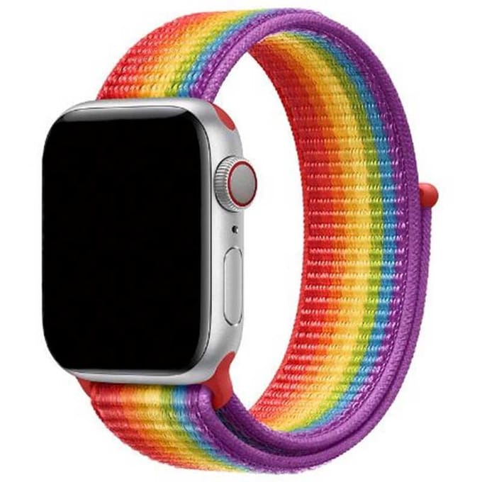 2+2 | Apple Watch Bandje Osvo - Geweven - Nylon - Kleurrijk