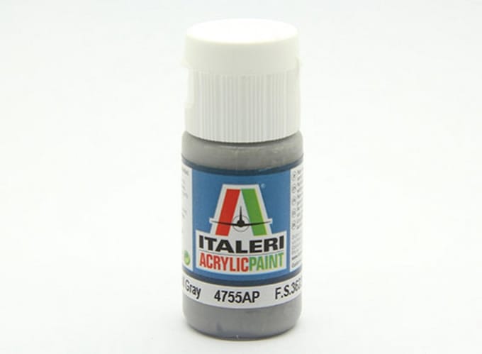 Italeri 4755ap - Flat Dark Gull Gray - Modelbouwverf Acryl