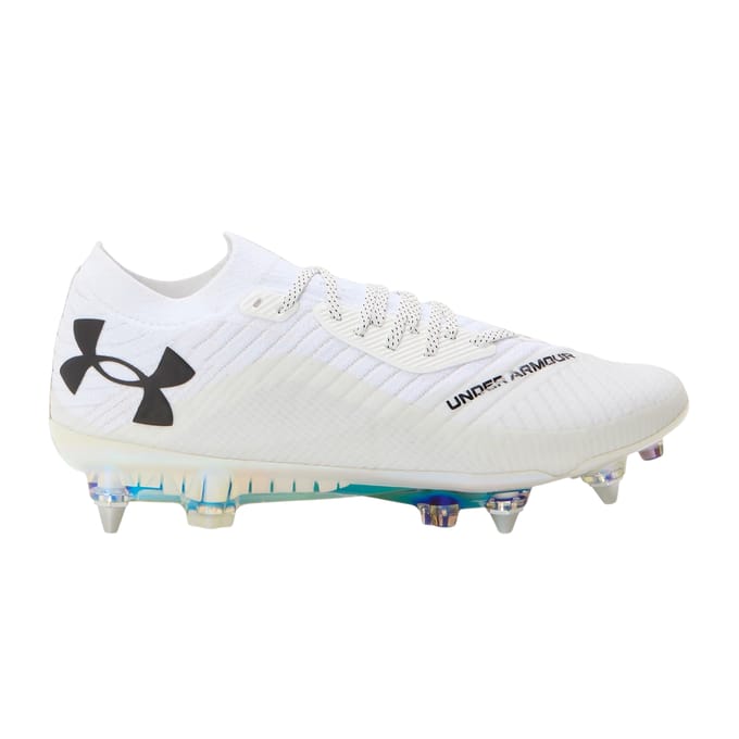 Under Armour Shadow Elite 2.0 voetbalschoenen voor heren, voor harde ondergrond (Wit)