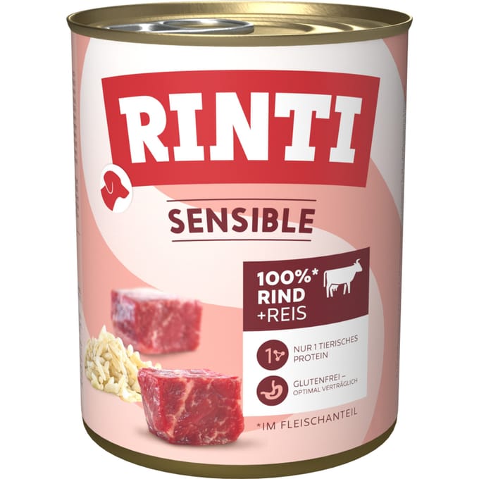 6x800g Rinti Sensible Rund & Rijst