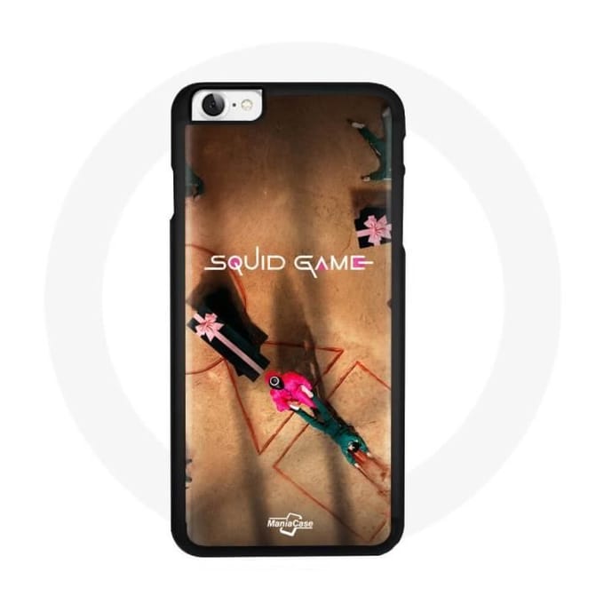 Coque - Squid Game - Iphone SE - Souple - Noir - Mixte