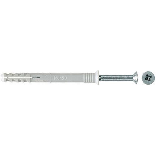 Fischer Hammerfix N 8 x 80/40 S with countersunk head gvz (100 pcs.)