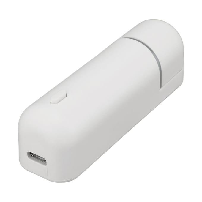 Draagbare Auto Diffuser met 6 Flesjes 5ml Essentiële Olie 5V USB Plug and Play Bewegingsdetectie Auto zwart