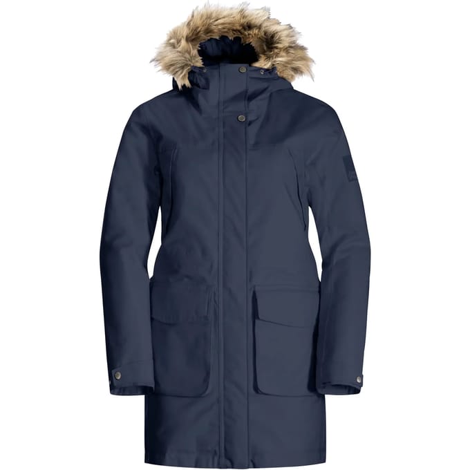 Geïsoleerde damesparka Jack Wolfskin Winterfrost
