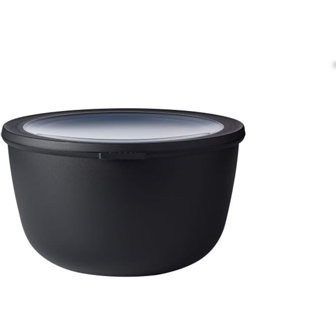 Mepal - Multikom Cirqula vershouddoos - 3000 ml - Rond - Nordic black