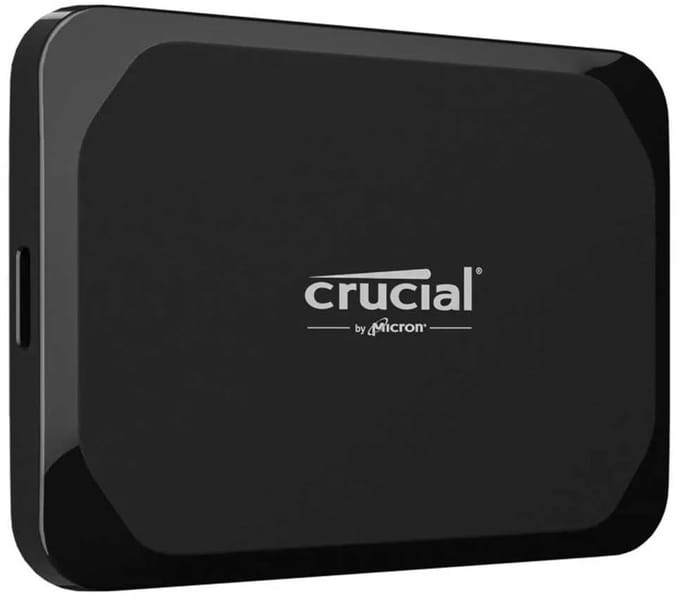 Crucial X9 | Externe SSD | 1TB | USB 3.2 Gen2 | 1.050MB/s read | 1.050MB/s write | Zwart