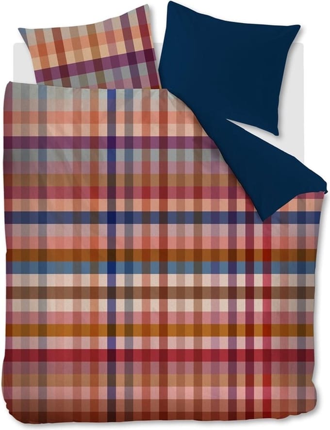 Beddinghouse Reeves dekbedovertrek - Eenpersoons - 140x200/220 cm - Multi