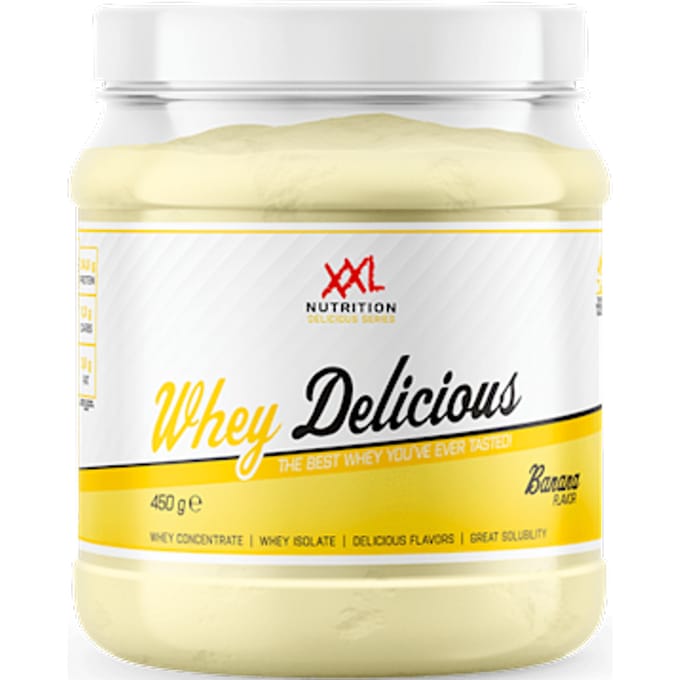 XXL Nutrition - Whey Delicious - Banaan - Eiwitpoeder - 450 g