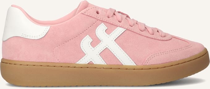 FITFLOP The Dash Sneakers - Suède - Dames - Roze - Maat 43