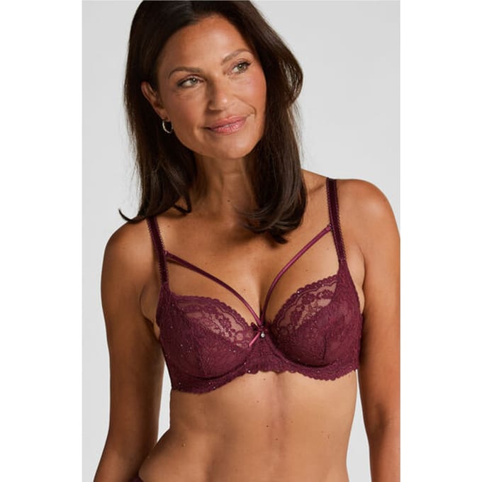Hunkemöller Niet-voorgevormde beugel bh Isadora Rood