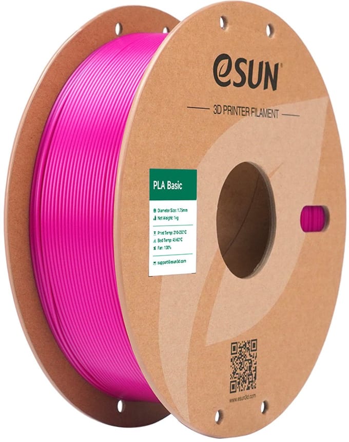 eSun PLA-Basic Paars / Purple - 1 kg - 1.75 mm - 3D printer en 3D pen filament