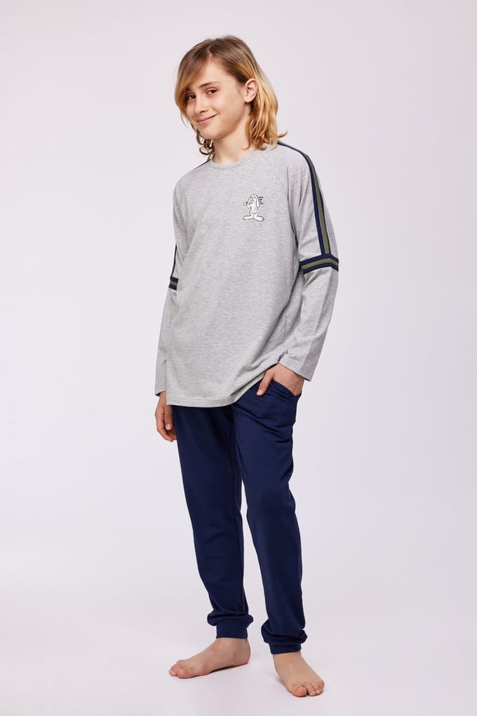 QRL/128-Woody-jongens pyjama -8jaar