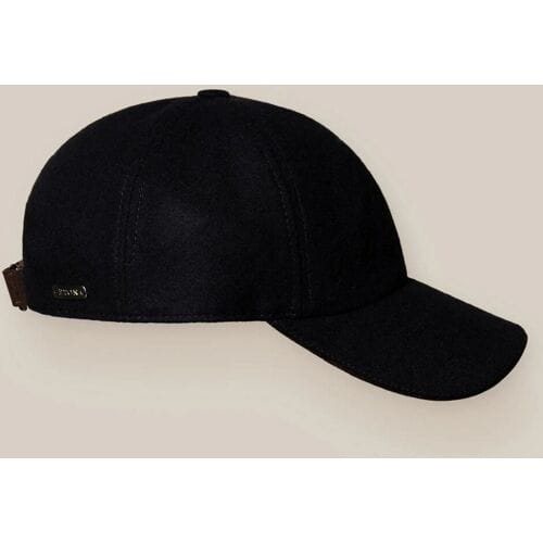 Eton Cap Wool Blend Baseball Navy / male