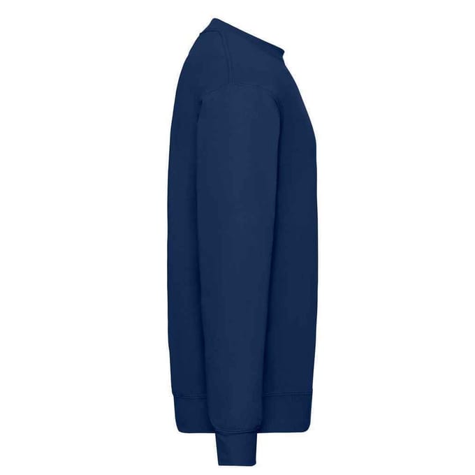 Fruit of the Loom Unisex Sweatshirt met Klassieke Schouder (Marine)