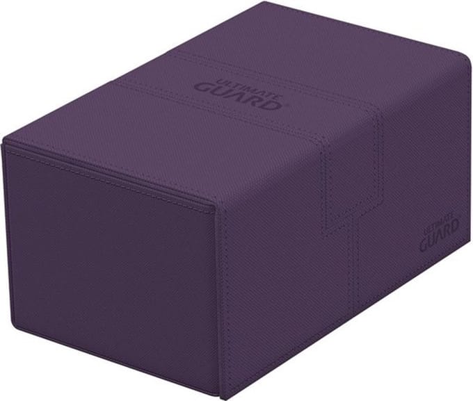 Ultimate Guard Ultimate Guard Twin Flip'n'Tray 160+ Xenoskin - Purple Card Boxes