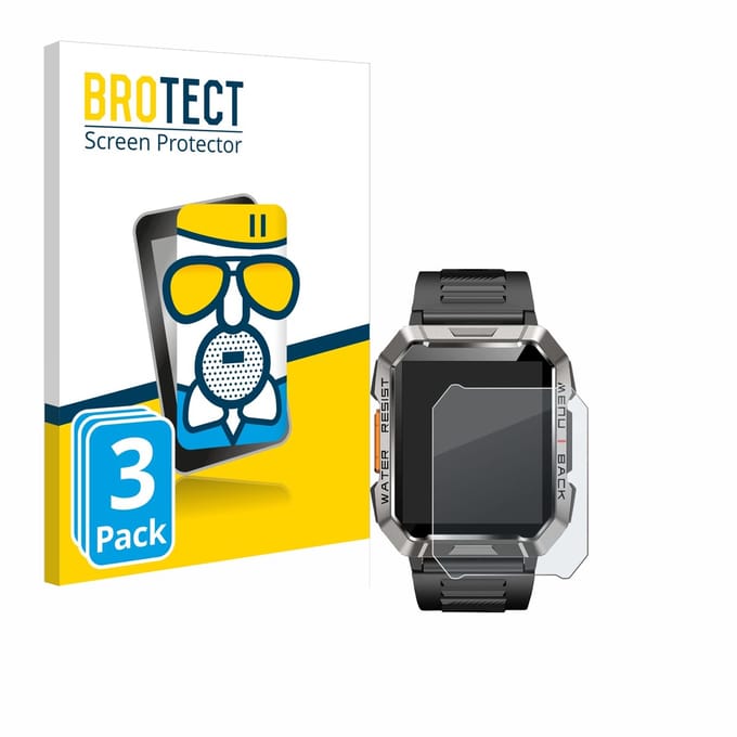 BROTECT - Screenprotector voor Baolubao W60 - Folie Beschermfolie Beschermglas matte 3 Stuks