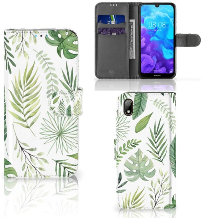 Huawei Y5 (2019) Hoesje Leaves