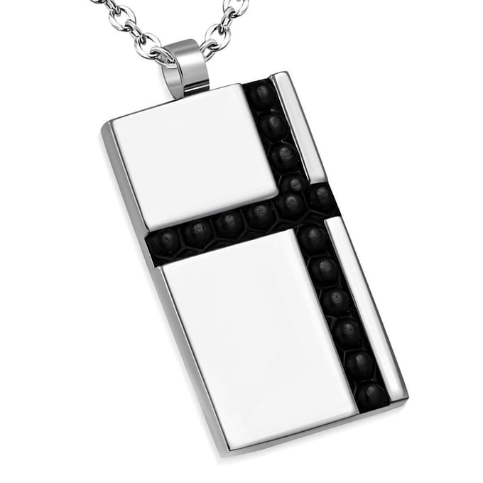 Amanto Ketting Bowdy - 316L Staal  - 30x14mm - 50cm