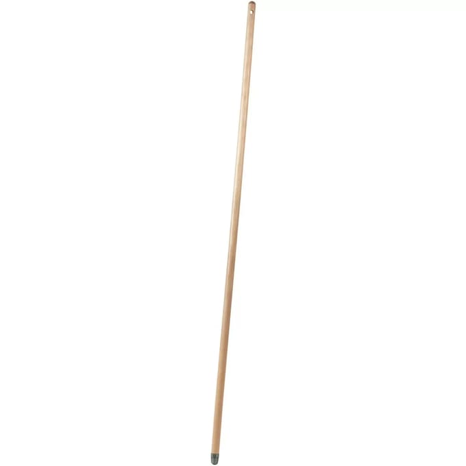 Gelakte houten bezemsteel Kerbl