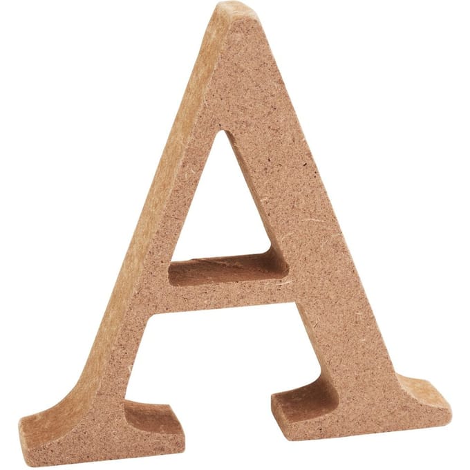 VBS MDF-brieven - Letter "A"