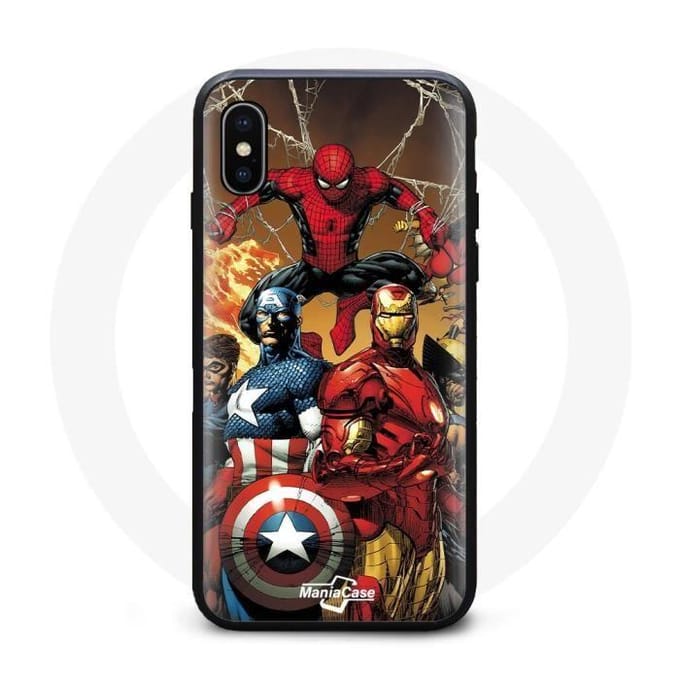 Coque - MANIACASE - Iphone XS Max - Spiderman - Souple - Protection contre les chocs