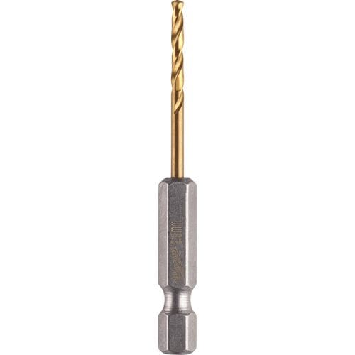 Milwaukee Metaalboor Shockwave HSS-G Tin Red Hex Shockwave HSS-G TiN Red Hex 2,5 mm - 2 stuks - 48894704