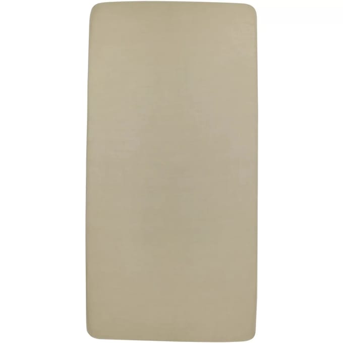 Meyco Baby Uni hoeslaken co-sleeper - taupe - 50x90cm