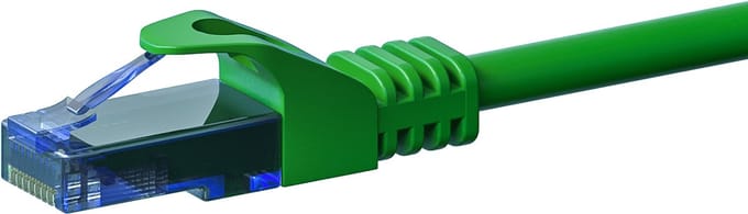 Danicom UTP CAT6a patchkabel - 3 meter groen - 100% koper - netwerkkabel - internetkabel - UTP kabel - RJ45 - 10000 mbit/s