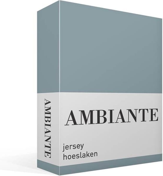 Ambiante jersey hoeslaken - Extra breed - Blue