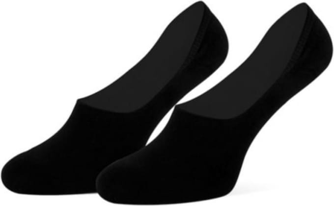 Marcmarcs unisex 2P footies abs zwart