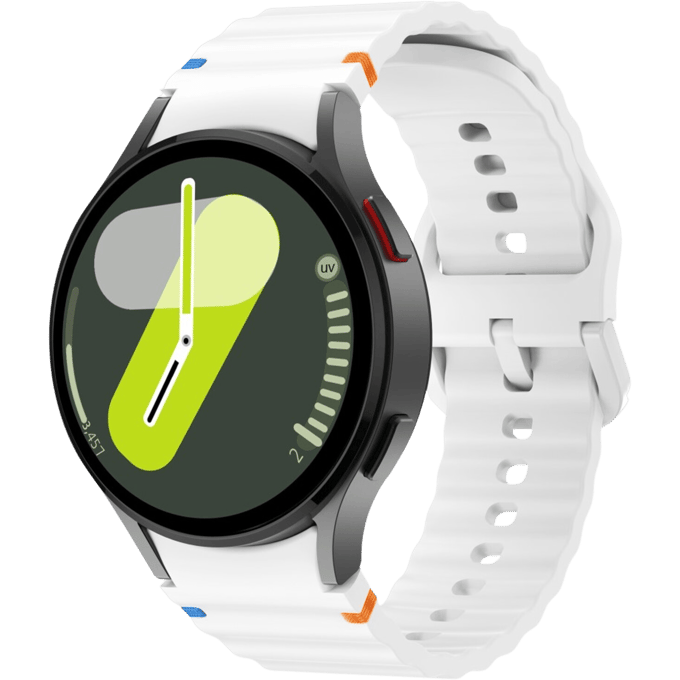 Mocaa Samsung Galaxy Watch Wave Bandje Wit