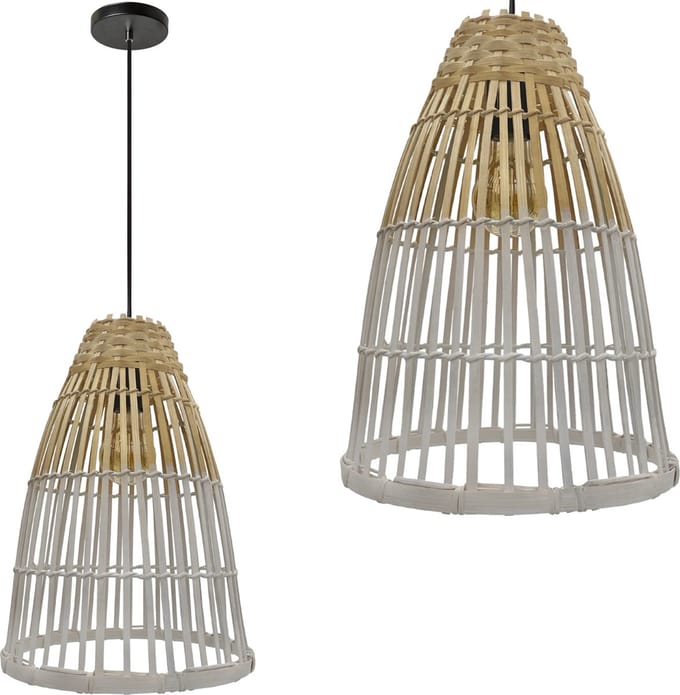 Toolight App1329-1Cp Hanglamp Wit 34X25X34Cm