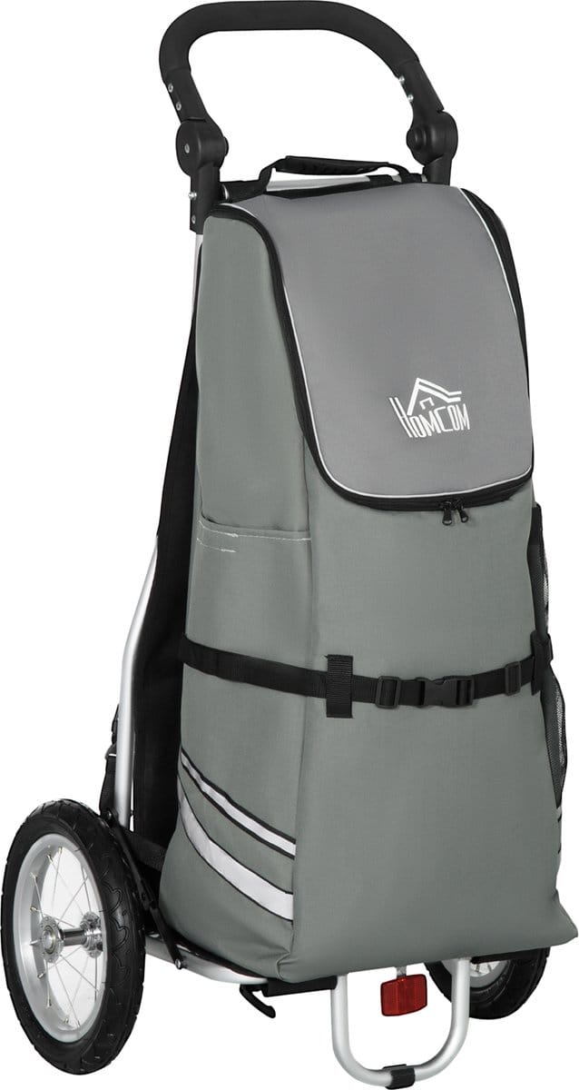 HOMCOM Lastenanhänger mit Tasche B71-056V01