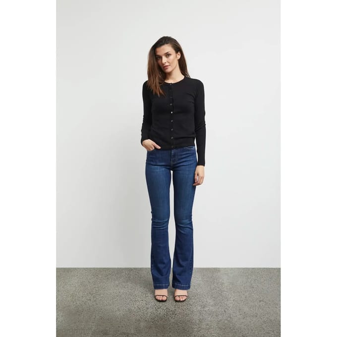 Gebreid damesvest Pulz Jeans Sara