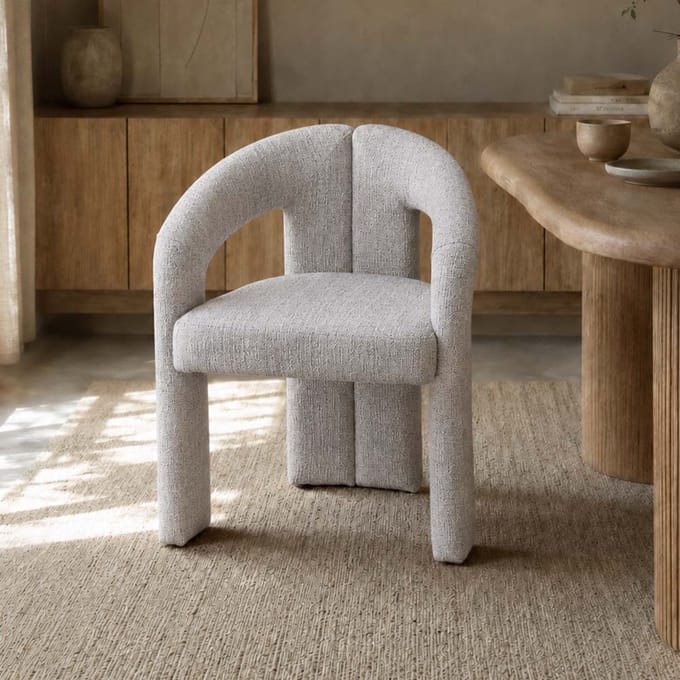 Milton & Oldbrook Eetkamerstoel Namur Beige