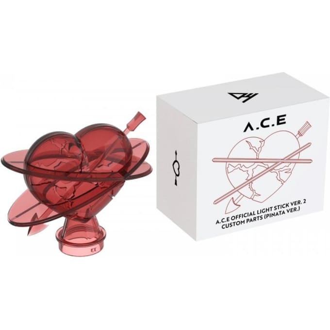 A.c.e Officiële Light Stick Onderdelen Pinata Versie. white