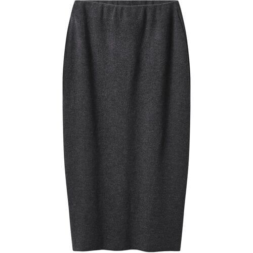 ESMARA Gebreide dames rok (Zwart, M (40/42))