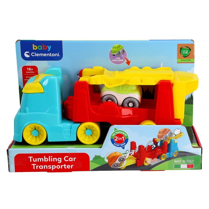 Clementoni - Tumbling Car - Transportwagen - vanaf 12 maanden