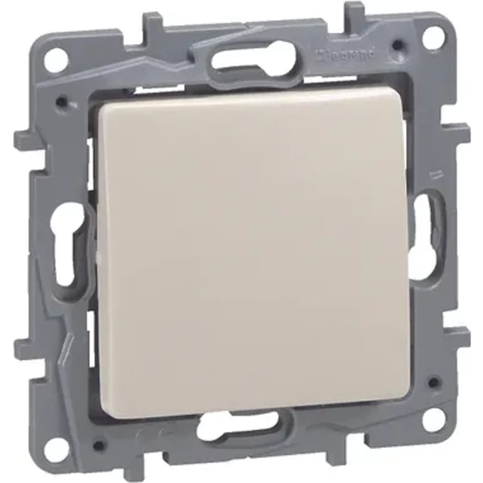 Legrand Drukknop Niloe Crème