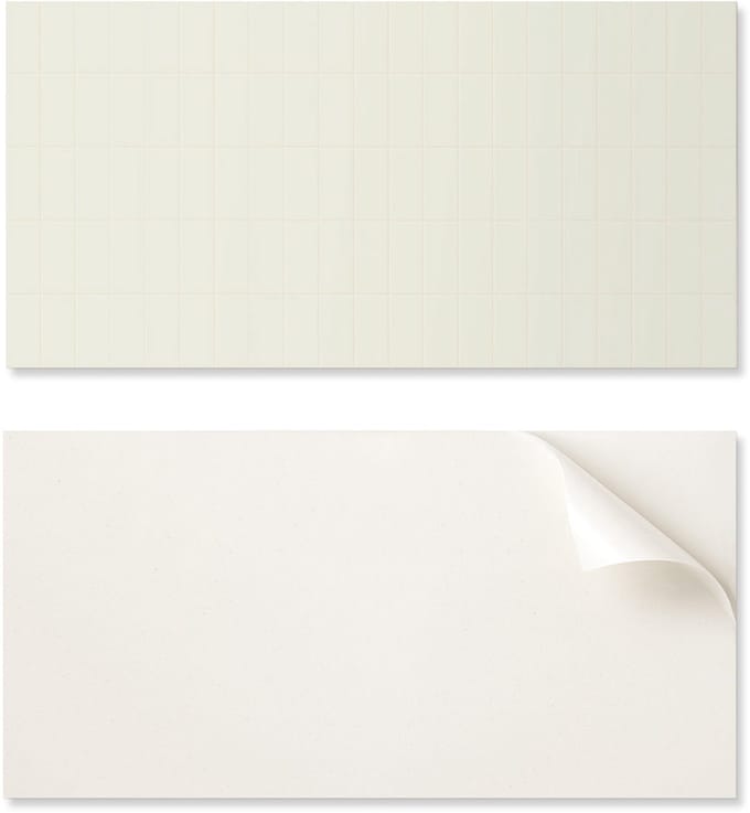 Decoratief zelfklevend vinyl wandpaneel 100x50 cm, trendy verticale tegels