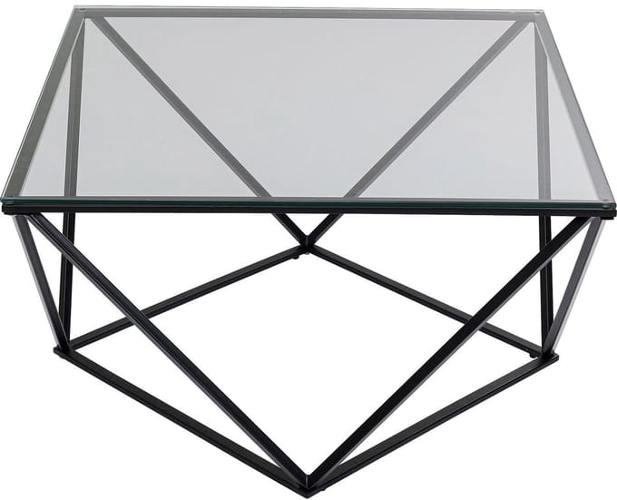Kare Salontafel Cristallo Black