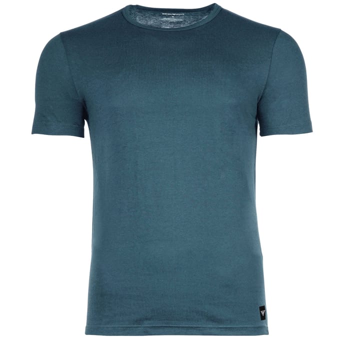 Emporio Armani T-shirt ESSENTIAL LOGOLABEL Set van 2