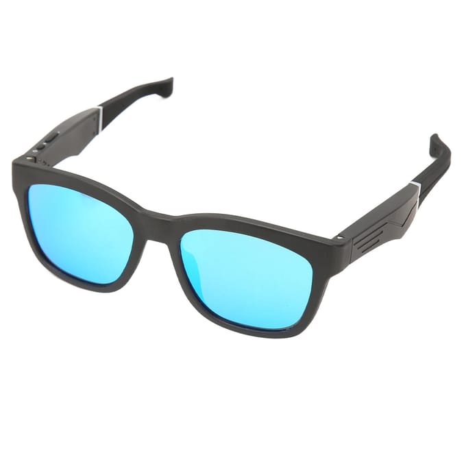 Slimme Bluetooth-bril met botgeleiding, ruisonderdrukking, Bluetooth 5.0 draadloze zonnebril voor blauw