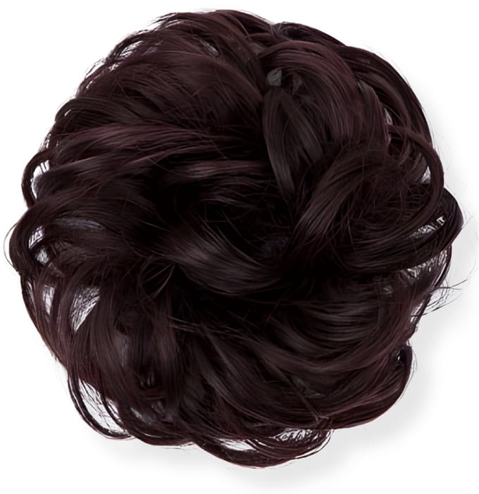 Guardian Beauty Messy Haarstuk Bun - Haarwrap Extensie - #4 Donker ChocoladeBruin