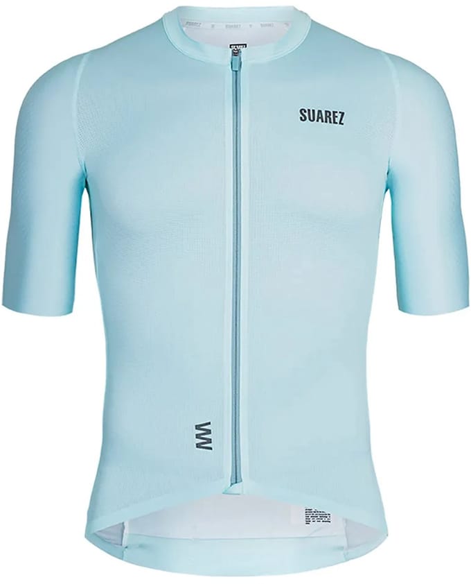 Suarez Lite 2.5 Korte Mouw Wielertrui Blauw L Man