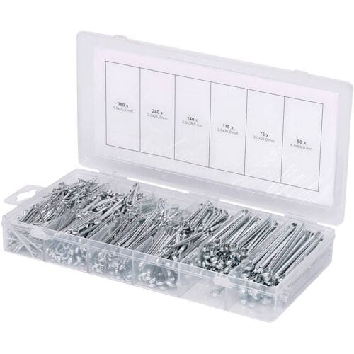 KS Tools Assortiment splitpennen, 1000-delig 1 stuk(s)