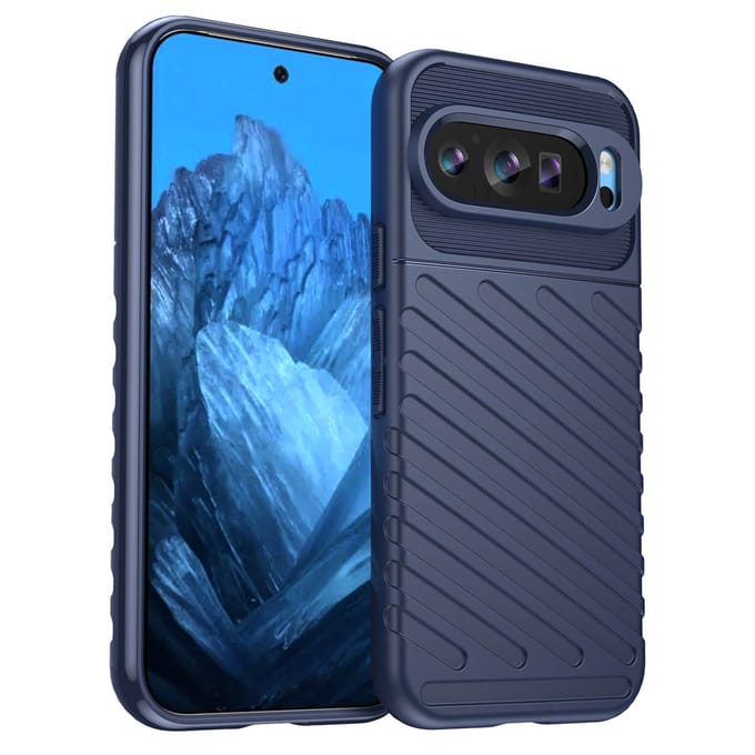 imoshion Hoesje - Geschikt voor Google Pixel 9 / 9 Pro - Thunder Backcover - Donkerblauw