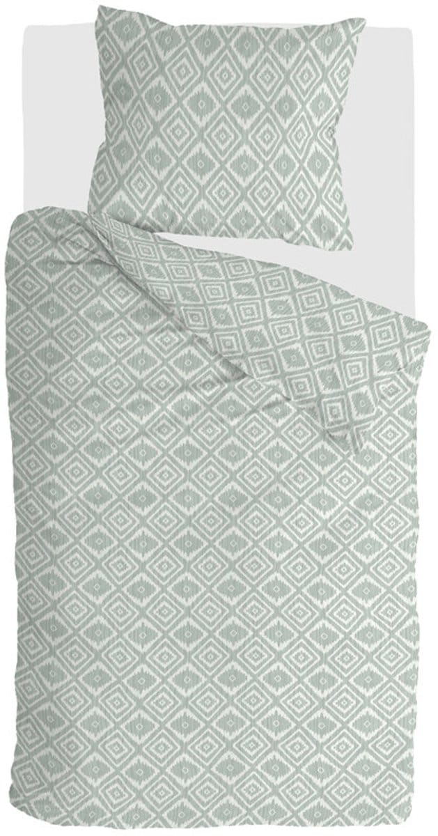 Byrklund Dekbedovertrek Bella - 140x220 - 80% Polyester / 20% Katoen - Grijs